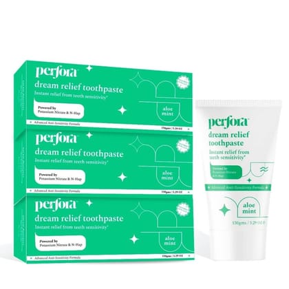 Perfora – Dream Relief Toothpaste “Aloe Mint” (150 Gms)