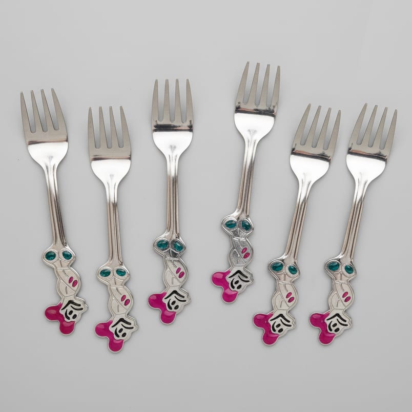Jcyourstore Stainless Steel Cartoon Design Fork