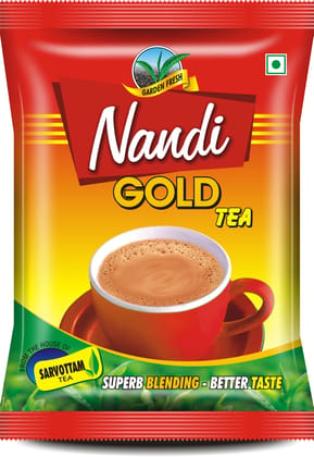 Sarvottam Nandi Gold Red Tea, Garden Fresh Tea, Master Blended for Rich Taste & Aroma Sarvottam Nandi Gold Red Tea, Garden Fresh Tea, Master Blended for Rich Taste & Aroma