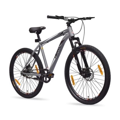 HERO Riot Grey 26 T (inch) Mountain Cycle (Single Speed, Grey, Only Front Suspension)