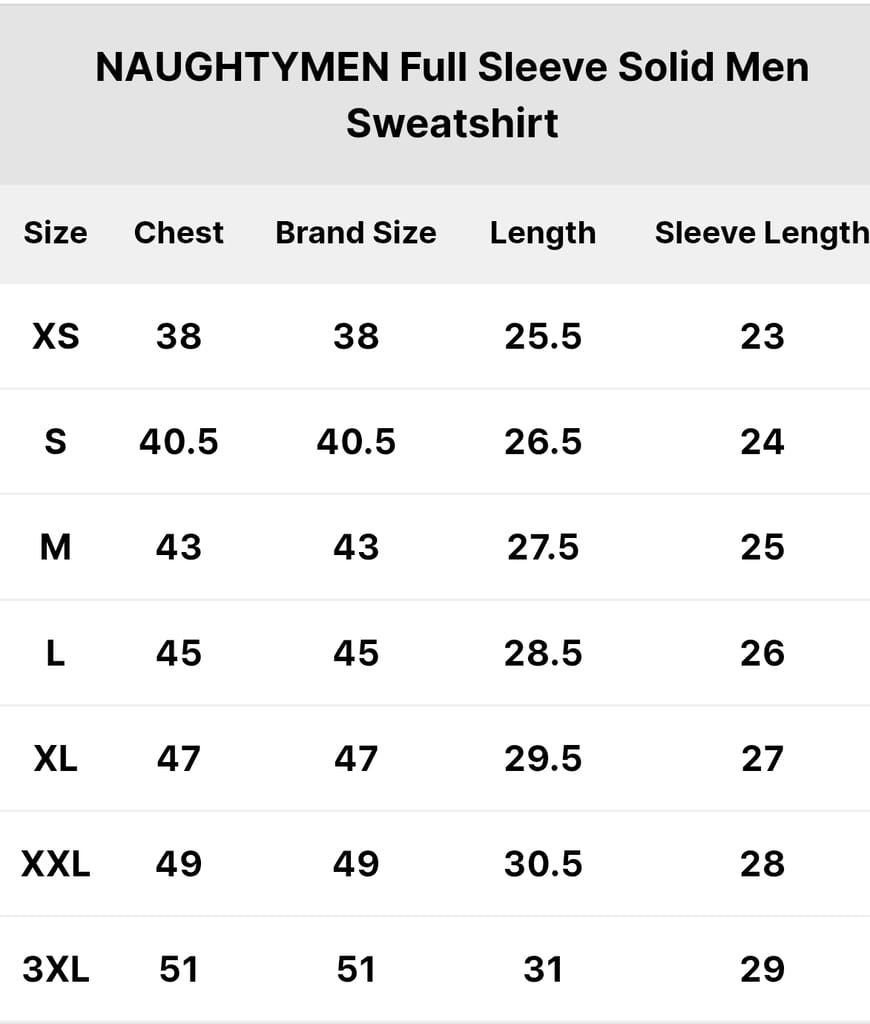 Size Guide Size Guide