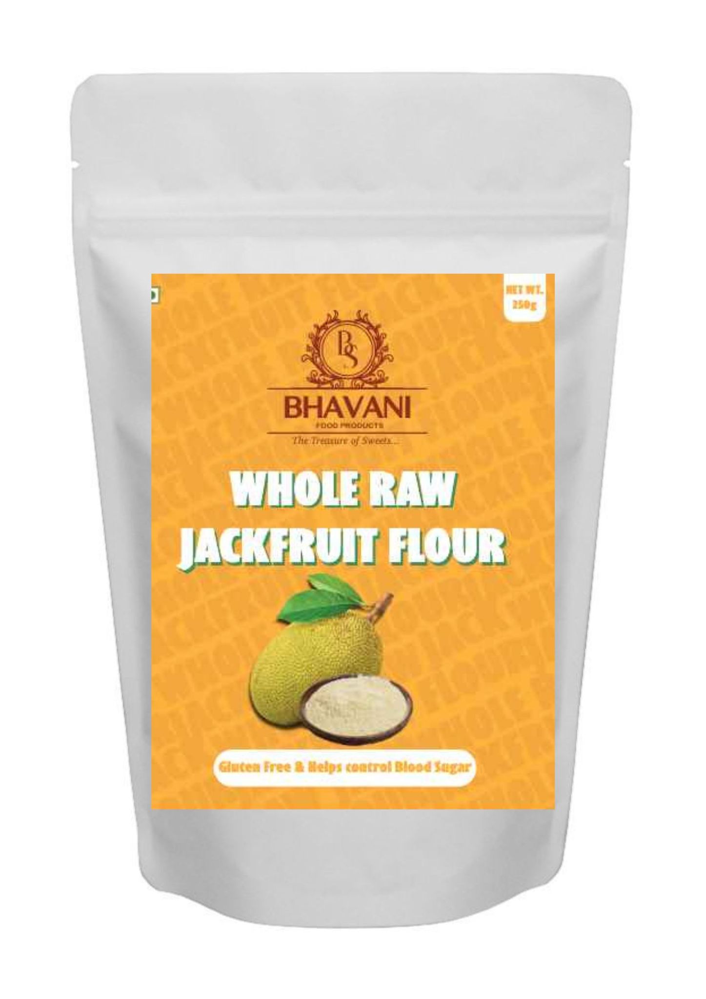 Green Jackfruit Flour | 250 grams |Helps Control Sugar | RAW JACKFRUIT POWDER | Gluten-Free, High Fiber, Vegan | 100% Natural | No Preservatives | Green Jack fruit Powder| Kathal Powder
