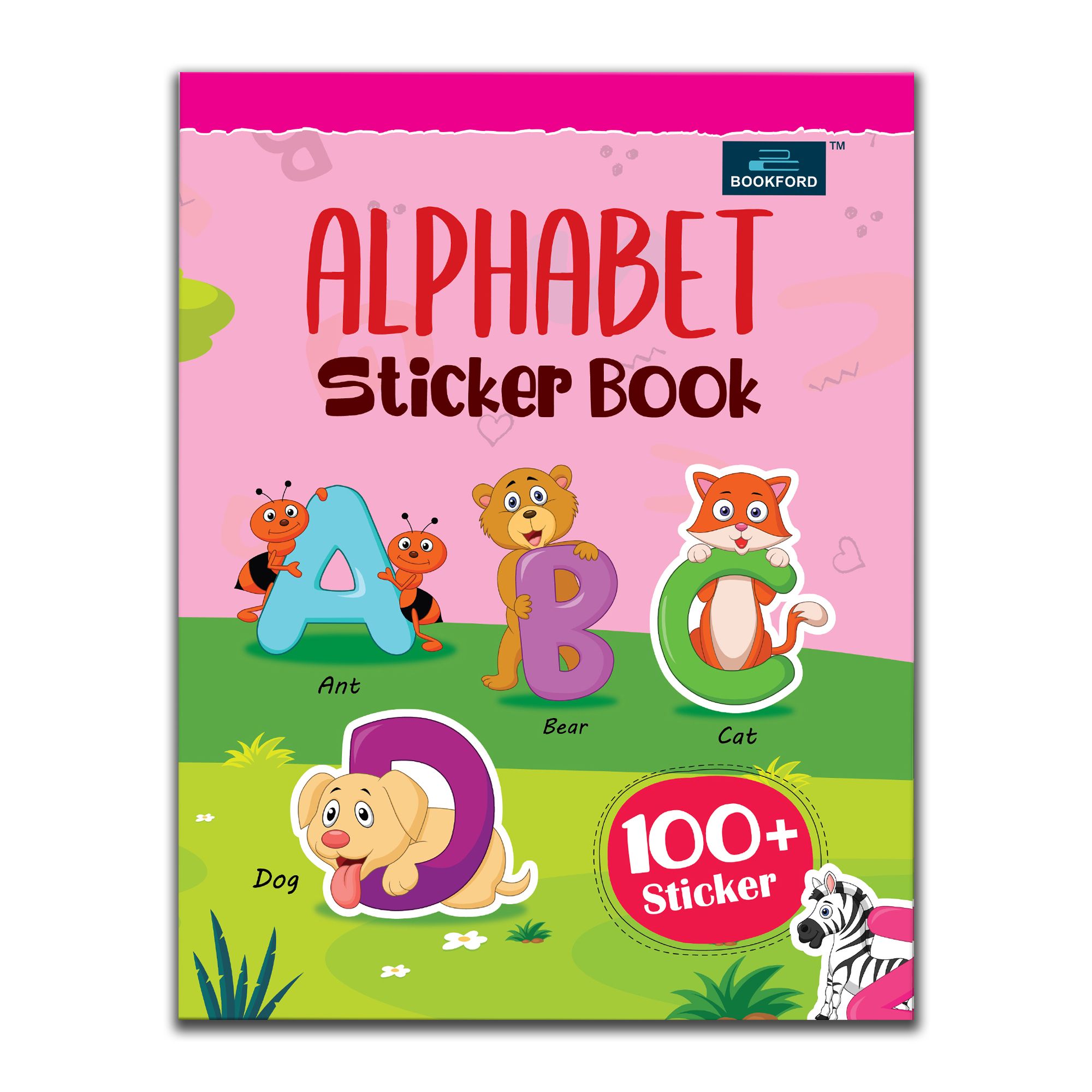 Alphabet Sticker Book For Kids