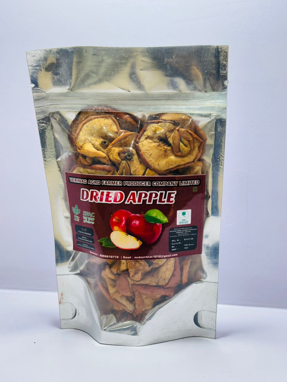 Dried Apples 100 gram 