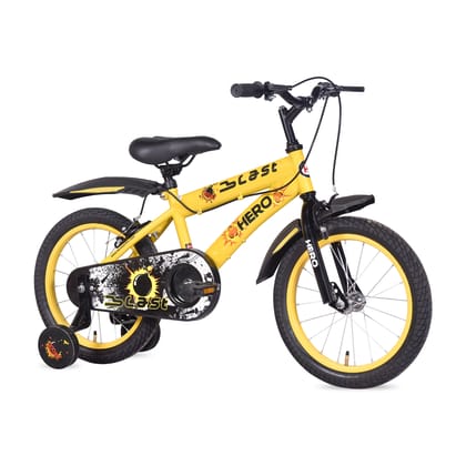 HERO Blast 16T 16 T (inch) Roadster Cycle (Single Speed, Yellow, Rigid)