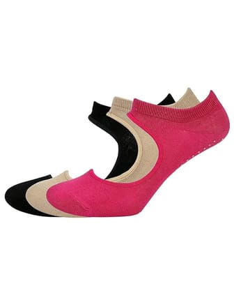 BALENZIA Socks Xpress Women’s Yoga Socks | Made with Bamboo Cotton & Spandex I Pack of 3