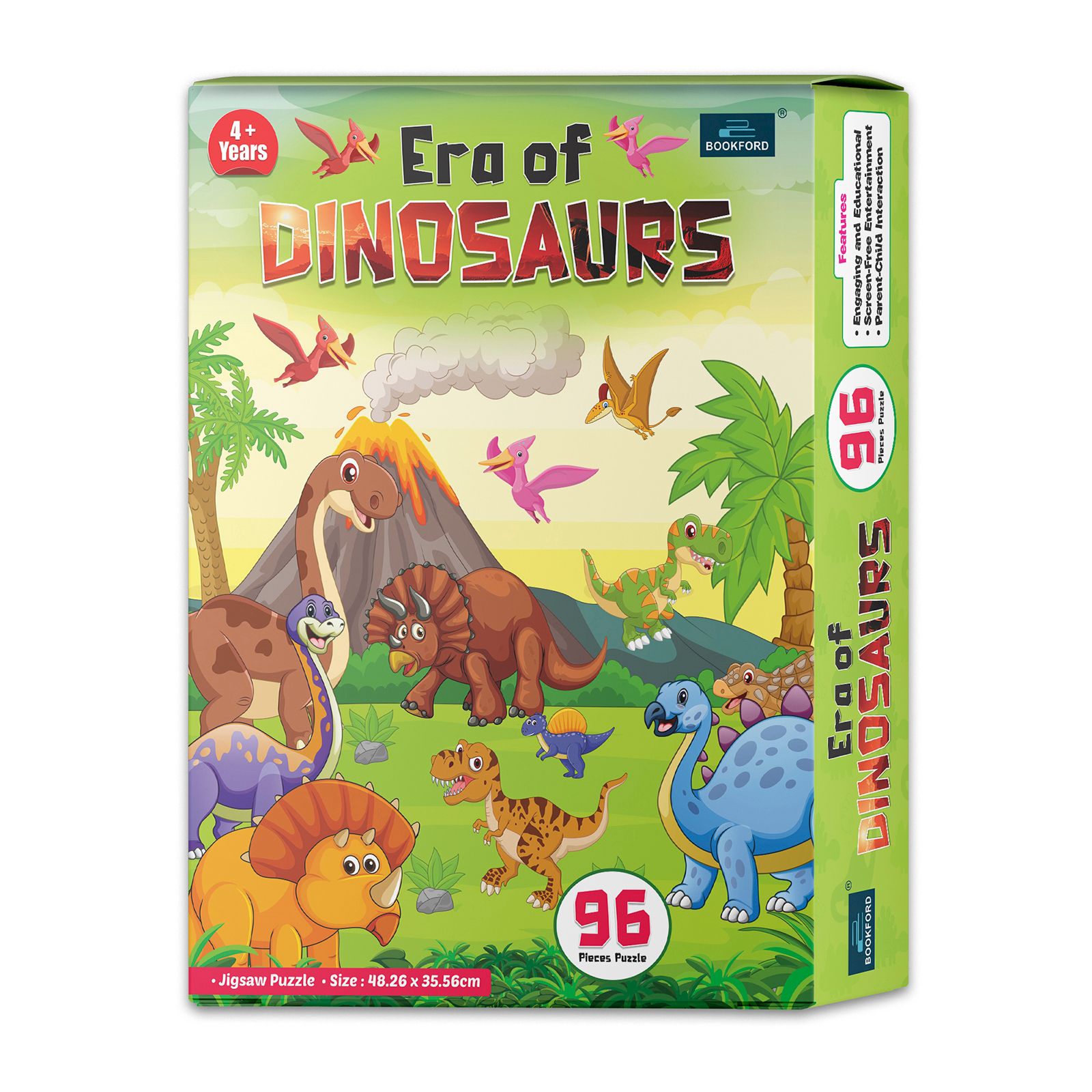  Era Of Dinosaur Jigsaw Puzzle - 96 Pieces