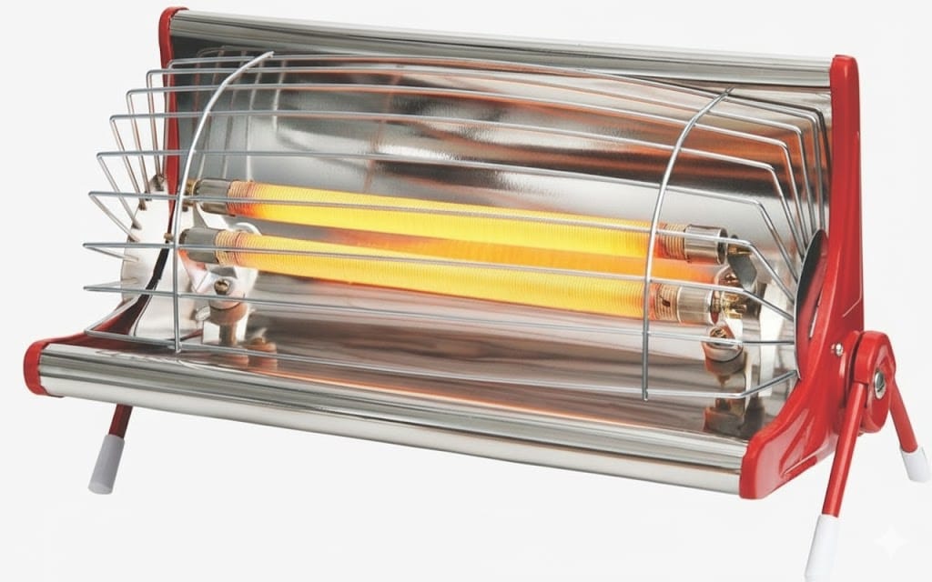 VZ-BOBBY DUAL ROD ROOM  HEATER 