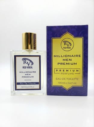 Red Vocal Millionaire Men’s Premium Eau De Toilette – 100 ml | Bold, Luxurious & Long-Lasting Fragrance