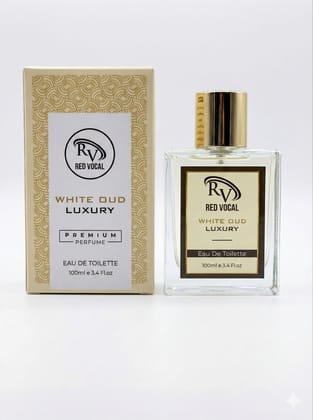 Red Vocal White Oud Luxury Premium Eau De Toilette – Unisex 100 ml | Bold, Elegant & Long-Lasting Fragrance