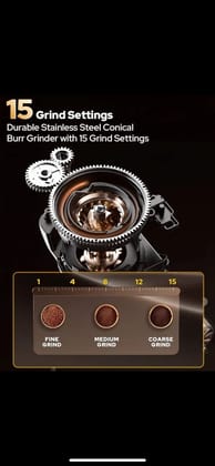 Espresso Coffee Maker Mahesh label 