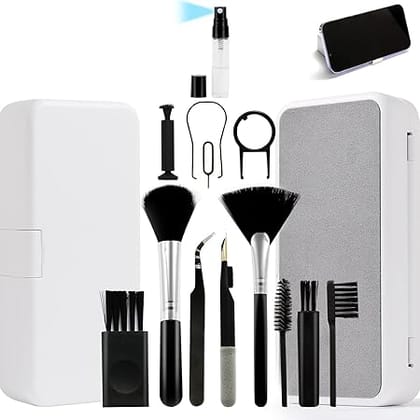 18-in-1 Multi-functional Electronic Cleaning Kit for Headphones, Keyboards, Phones & Cameras 18-in-1 Multi-functional Electronic Cleaning Kit for Headphones, Keyboards, Phones & Cameras