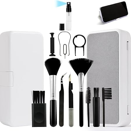 18-in-1 Multi-functional Electronic Cleaning Kit for Headphones, Keyboards, Phones & Cameras