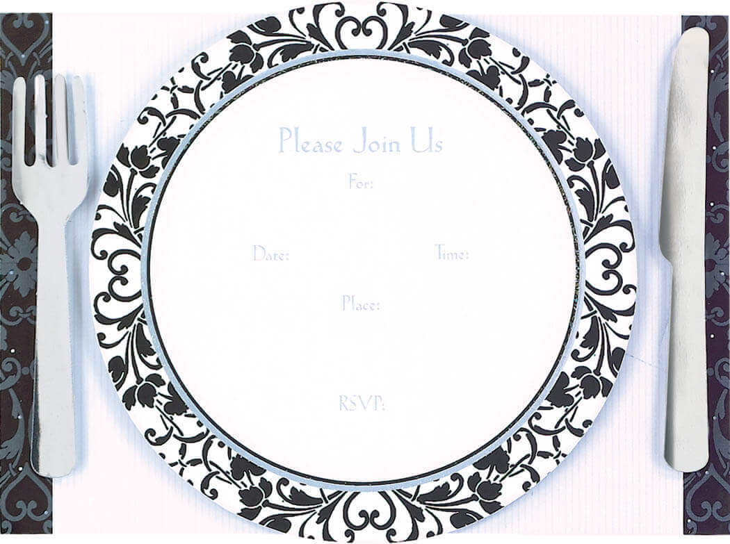 Wanna Party DINNER PARTY SPECIALITY INVITE