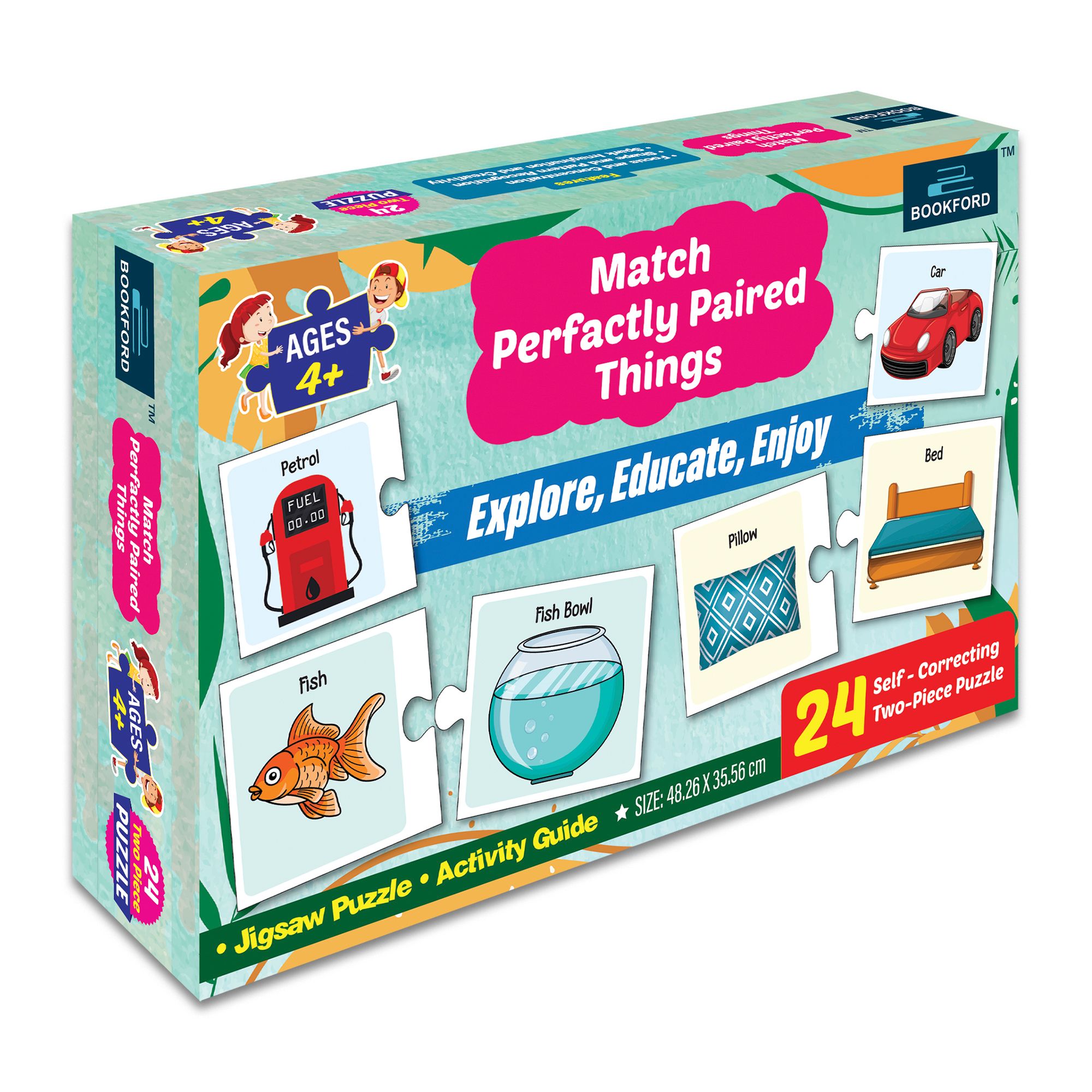 Bookford Match Perfectly Paired Things - 48 Pieces