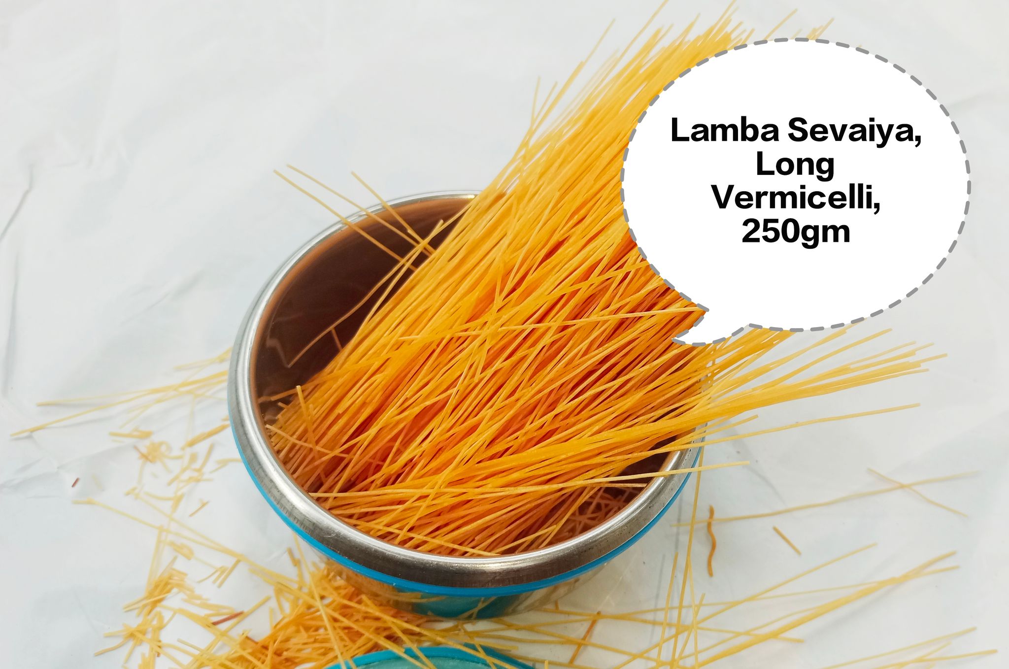 Lamba Sevaiya, Long Vermicelli, Long Semiya, Wheat Seviyan, Indian Long Noodles 250gm