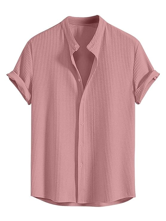 GRECIILOOKS Men's Polycotton Regular Fit Casual Shirt