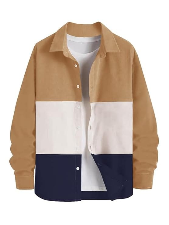 BE ACTIVE Men's Casual Shirt|| Cotton Stylish Full Sleeves Shirt for Men