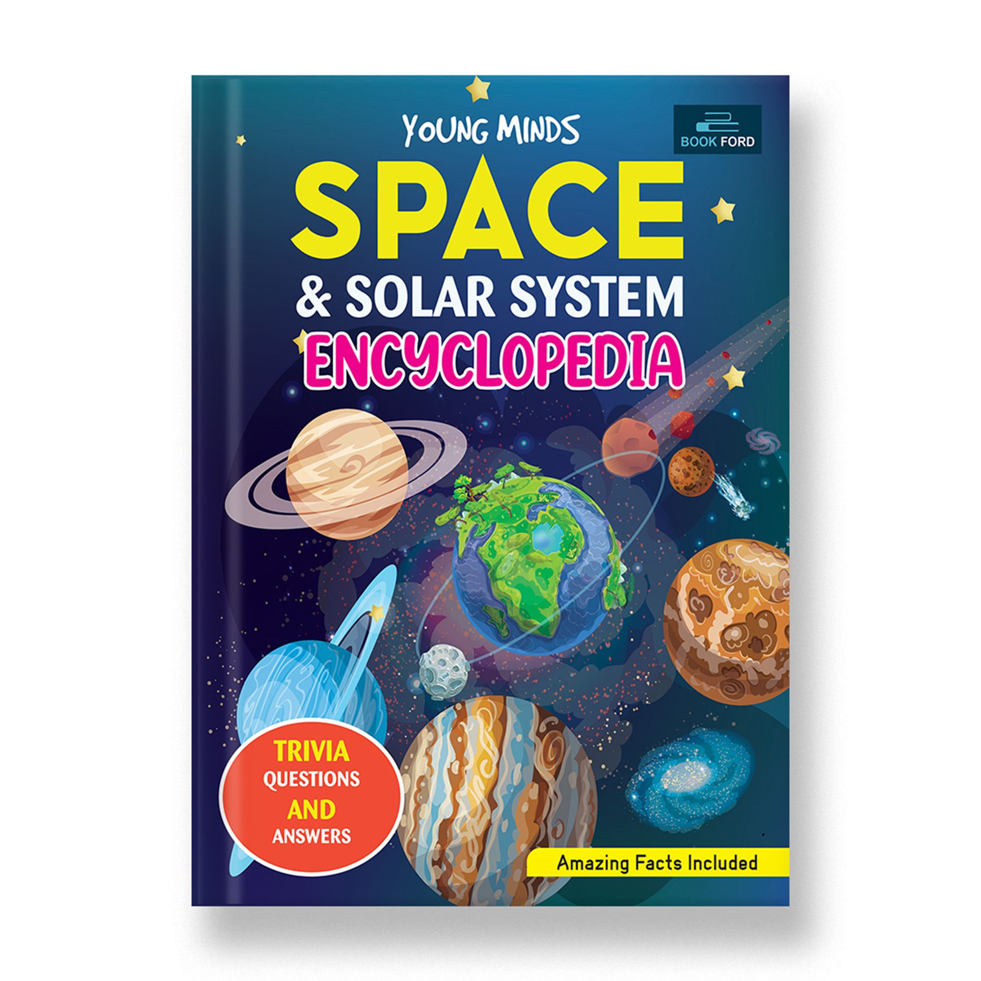Young Minds - Space & Solar System Encyclopedia Book For Kids 