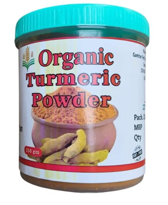 Organic Turmeric Powder - Premium Quality Golden Spice, 250 gm Organic Turmeric Powder - Premium Quality Golden Spice, 250 gm