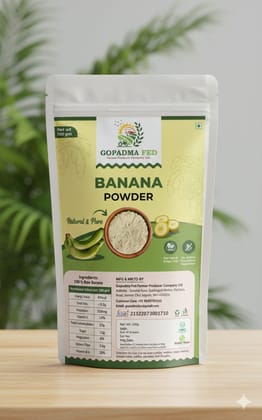 Raw Banana Powder - Natural & Pure Raw Banana Powder - Natural & Pure