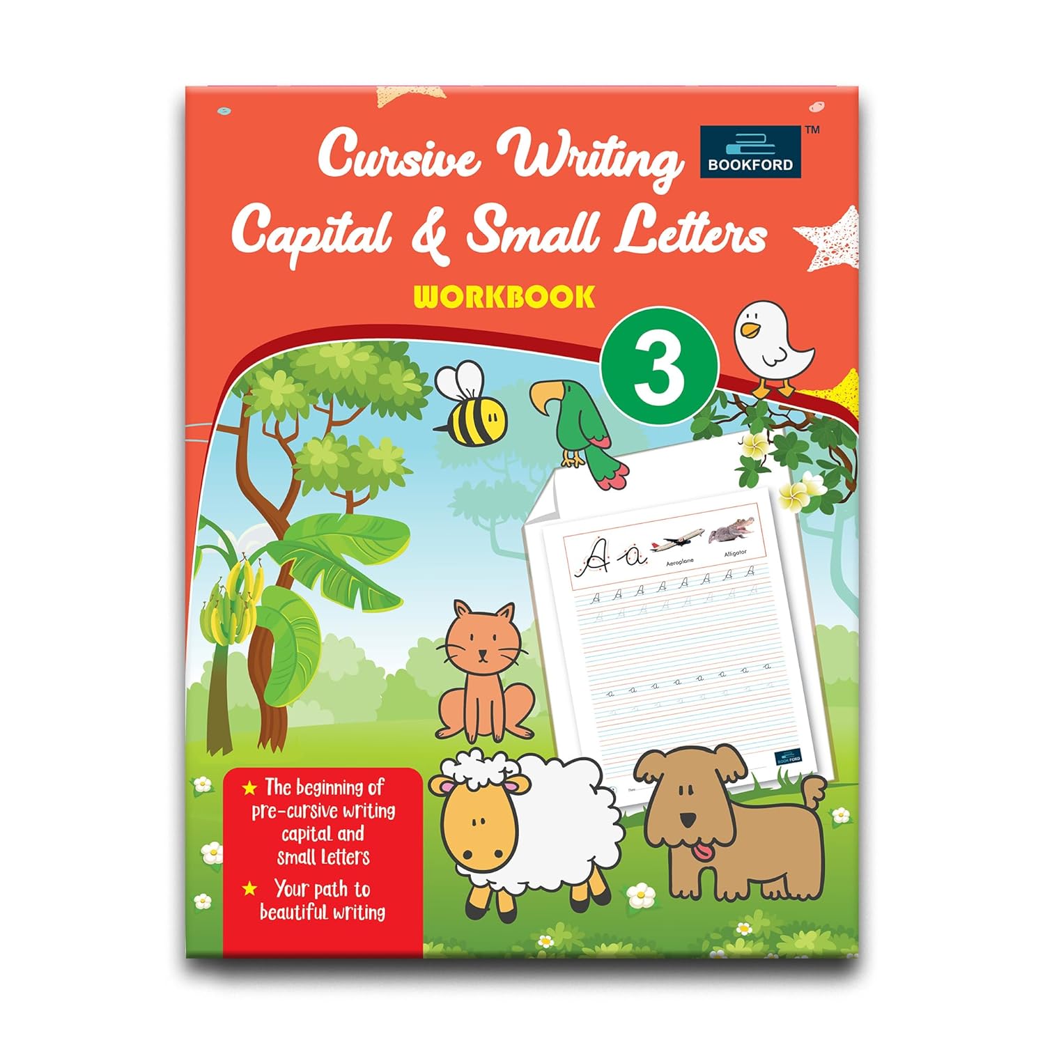 Cursive Writing Capital & Small Letter For Kids Part - 3
