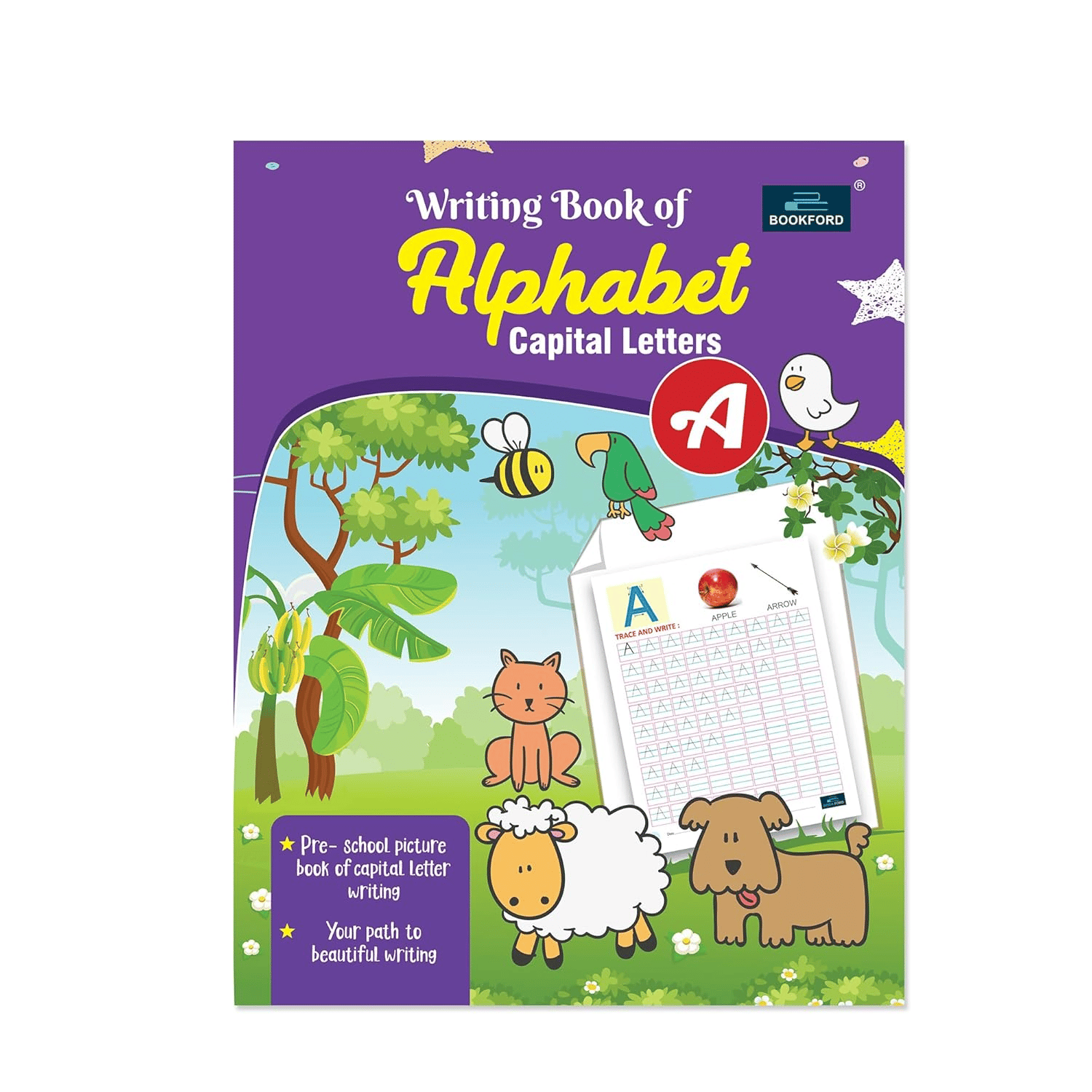 Writing Book Of Alphabet Capital Letter For Kids - Part A