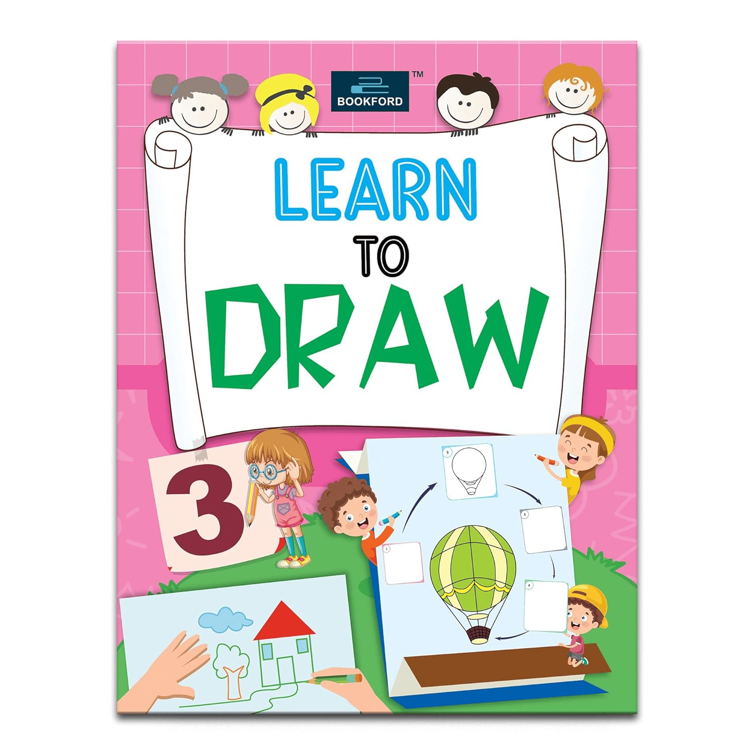 Learn To Draw - 3 Book for kids