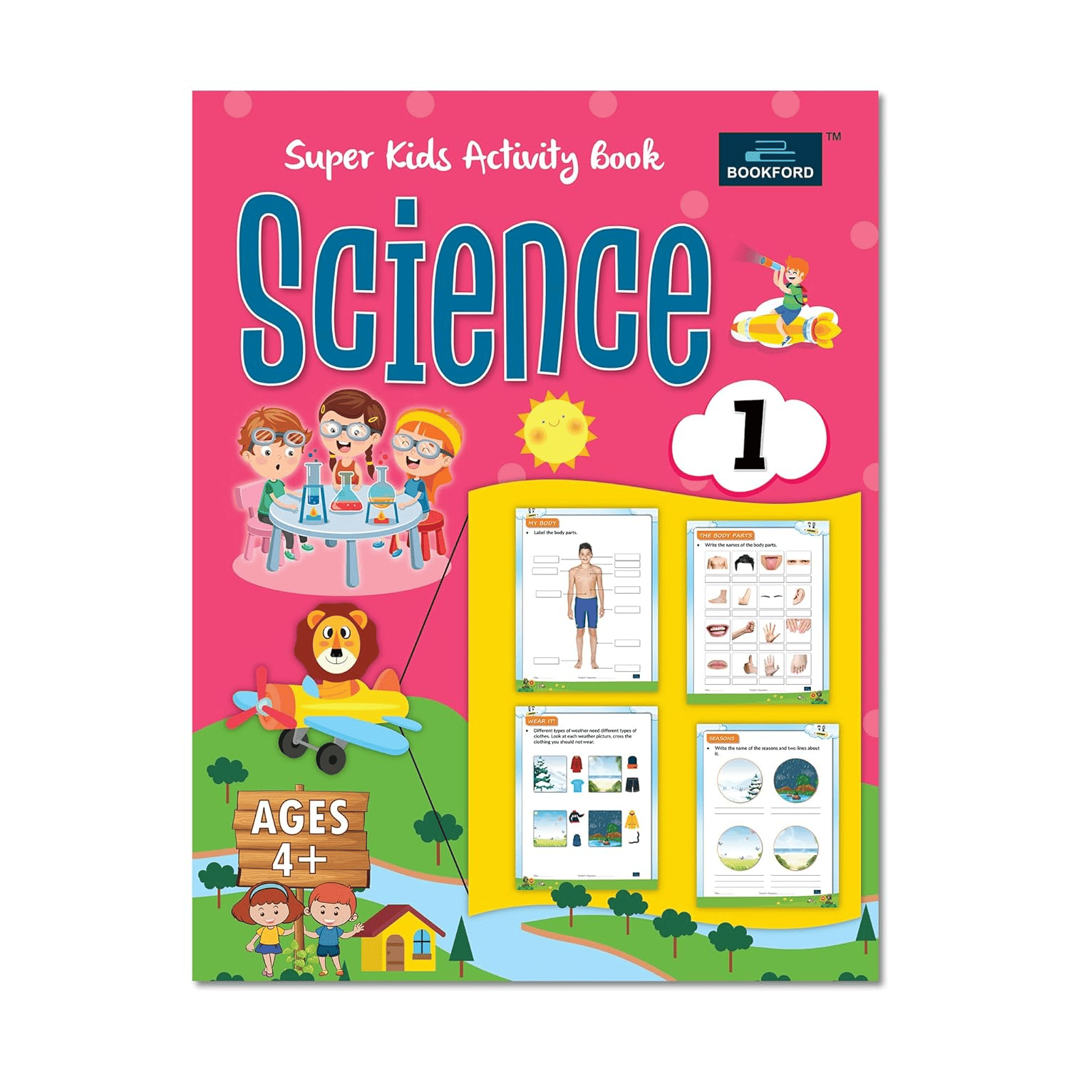 Super Kids Activity Book - Science Part - 1 Books For Children