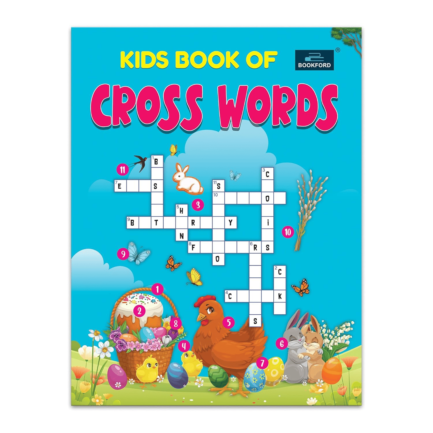Kids Book Of Cross Word For Children