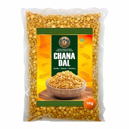 Chana Dal 1 kg by Bhitoli Mahila Producer – Bringing wholesome nutrition and authentic taste from the farm. 