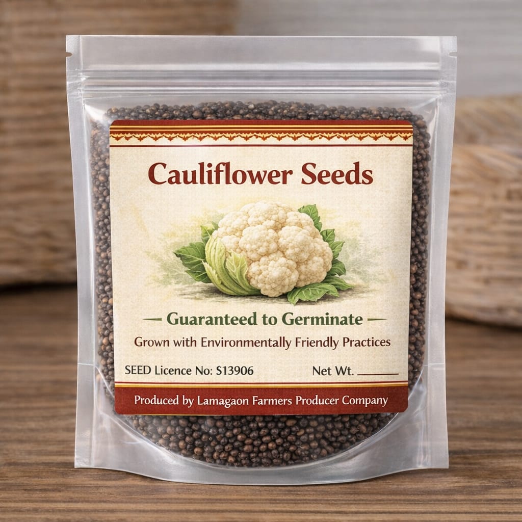 Premium Cauliflower Seeds - Guaranteed to Germinate, Eco-Friendly Grown