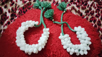 Handmade White Gajra