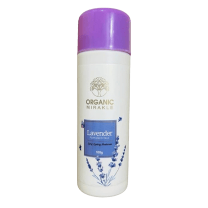 Naturavives Lavender Talc Powder with Niacinamide 100g (Pack of 1) – Refreshing Body Powder with Lavender Essential Oil for All-Day Freshness