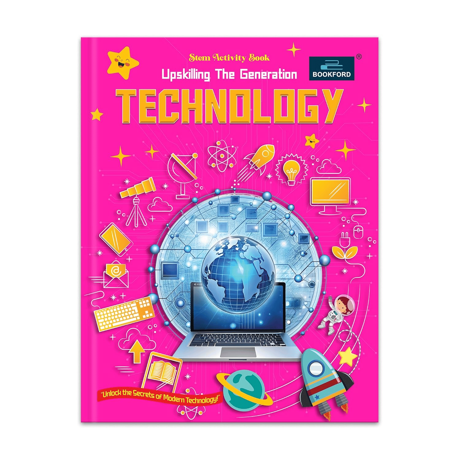 Stem Activity Book Upskilling The Generation Technology for kids