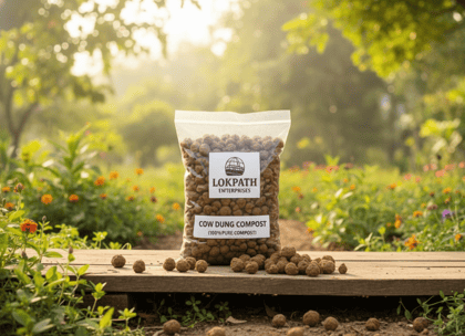 Cow dung compost-100% pure cow dung compost, pooja samagri, Chemical free fertilizer for home garden terrace garden and agriculture (1kg) Cow dung compost-100% pure cow dung compost, pooja samagri, Chemical free fertilizer for home garden terrace garden and agriculture (1kg)