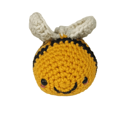 Handcrafted Cute Crochet Bee Plush Soft Toy Handcrafted Cute Crochet Bee Plush Soft Toy