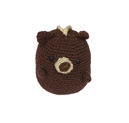 Handmade Crochet Bear Hanging / Bag Charm Handmade Crochet Bear Hanging / Bag Charm