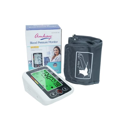 Amkay Blood Pressure Monitor – Accurate, Easy & Reliable BP Tracking at Home