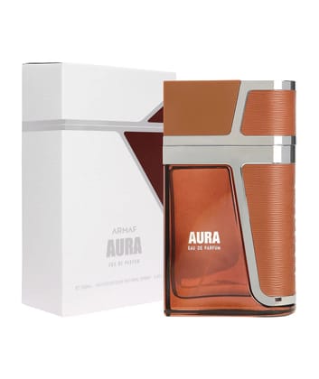 Armaf Aura Fresh Eau de Parfum for Men 100ml – Crisp Fresh Woody Scent with Energizing Notes