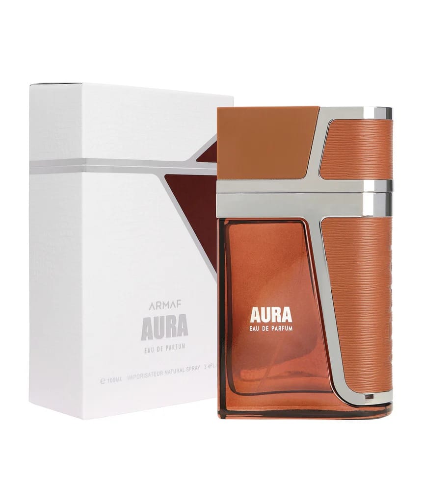 Armaf Aura Fresh Eau de Parfum for Men 100ml – Crisp Fresh Woody Scent with Energizing Notes