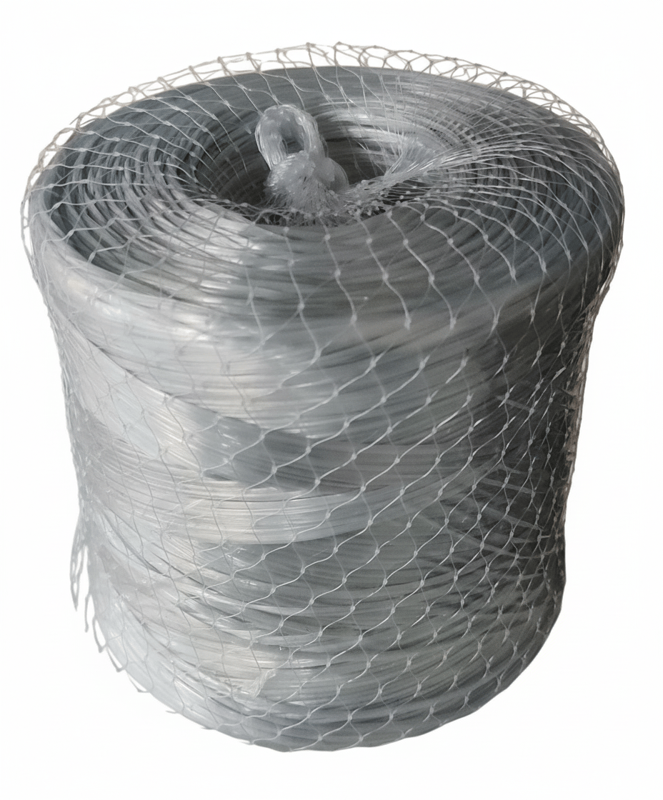 Multi-Purpose Light Grey Plastic Thread Roll