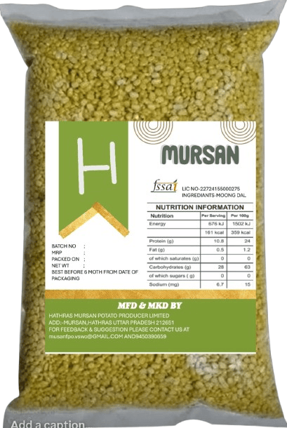 Mursan Premium Moong Dal, High Protein, Nutritious Legume