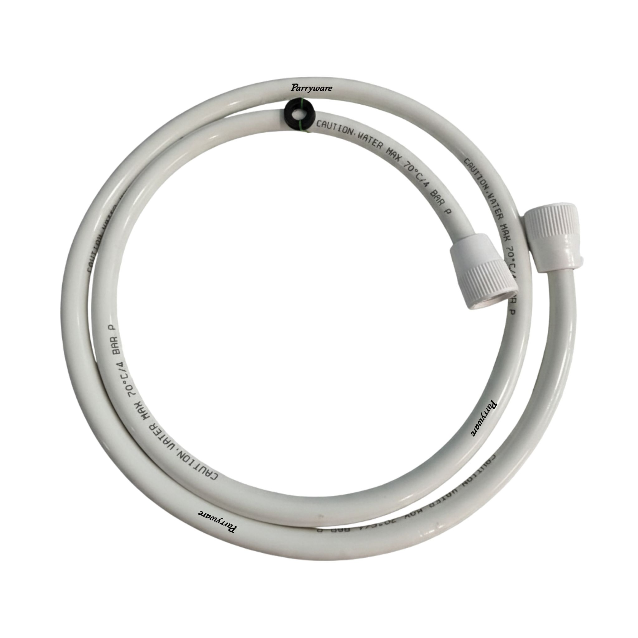 Parryware 1.5 Meter PVC Connection Hose Pipe | White | Pipe For Wash Basins and Sinks, Health Faucets & Flush Tanks | Corrosion-Resistant, Durable, Versatile Plumbing Connection Solution | T61989399