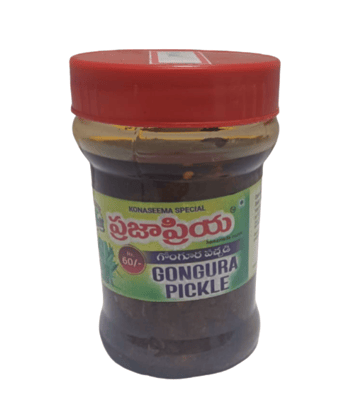 Gongura Pickle (Traditional Style) pack of 2