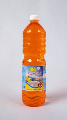 SRIYOL ACID Toilet & Tiles Cleaner - Extra 50ml Free, Orange