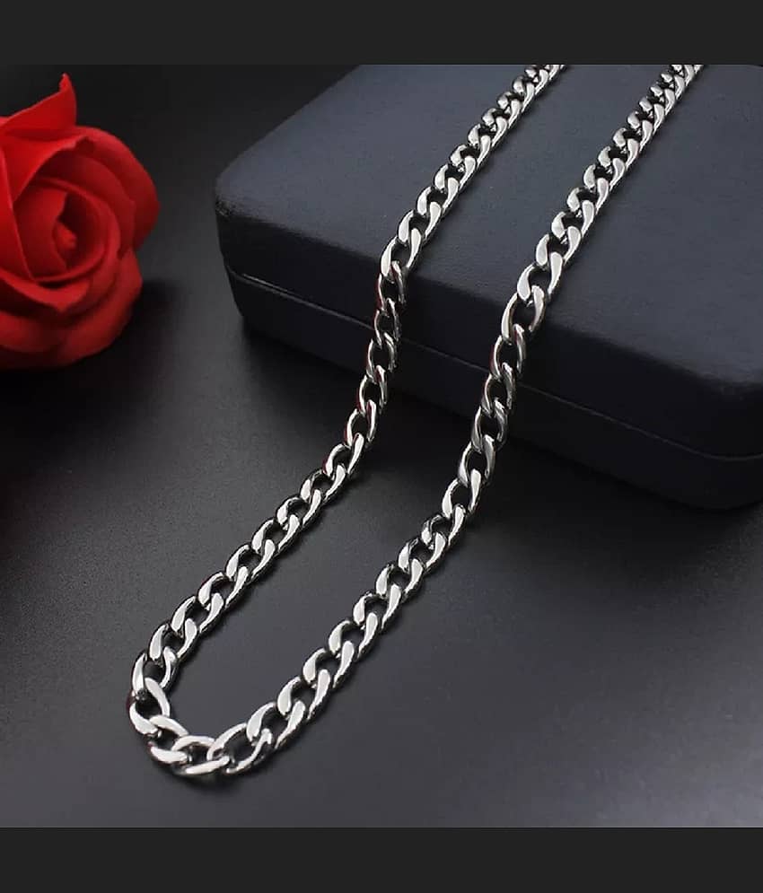 Astrodidi Silver Plated Chain ( Set of 1 )