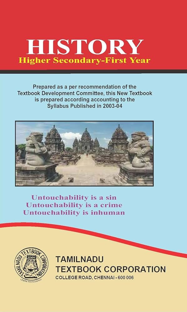 HISTORY Higher Secondary - First Year Textbook by Tamilnadu Textbook Corporation
