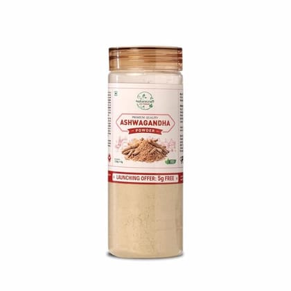NATURECRAFT Ashwagandha Powder 125g | pure, Natural Ashwagandha Root | Helps Reduce Stress, Boosts Energy, Strength & Immunity | Ayurvedic Herbal Powder NATURECRAFT Ashwagandha Powder 125g | pure, Natural Ashwagandha Root | Helps Reduce Stress, Boosts Energy, Strength & Immunity | Ayurvedic Herbal Powder