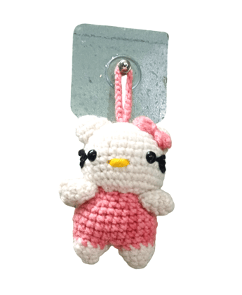 🎀 Handmade Crochet Kitty Keychain / Bag Charm 🎀 Handmade Crochet Kitty Keychain / Bag Charm